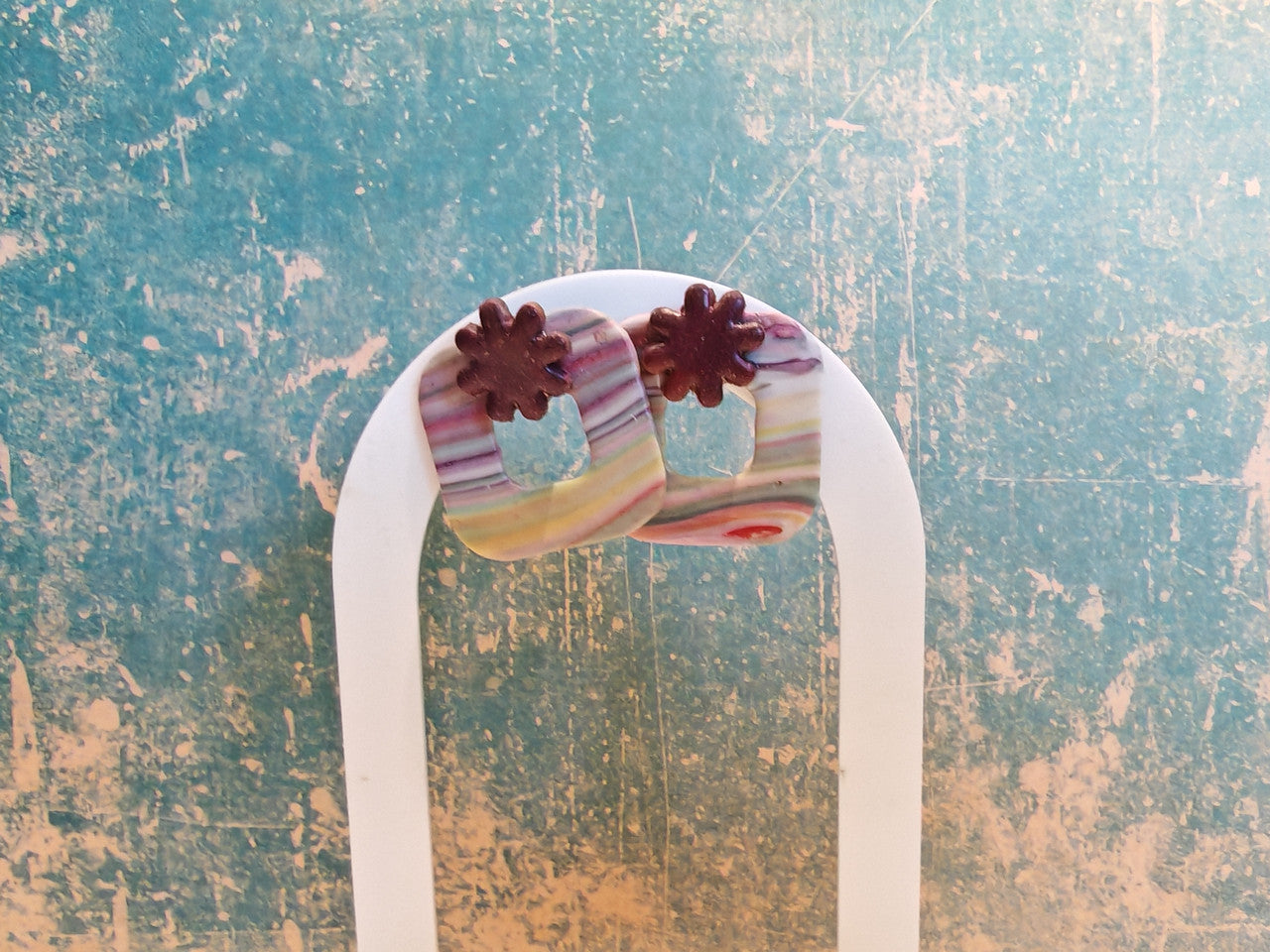 Boucles d'oreilles unique