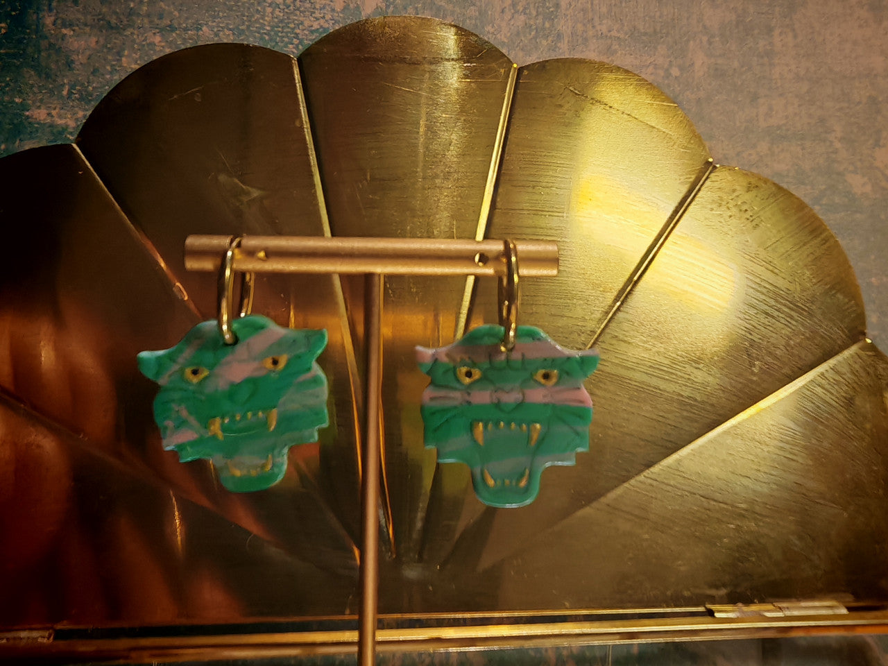 Boucles d'oreilles unique