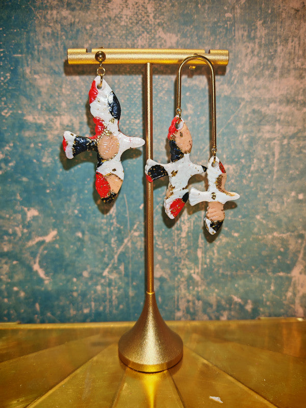 Boucles d'oreilles unique