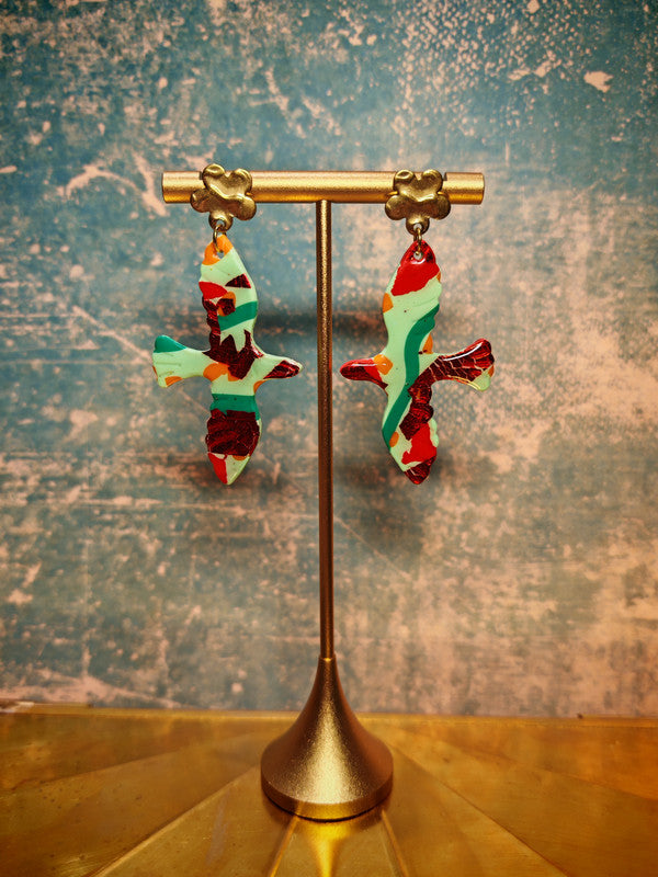 Boucles d'oreilles unique