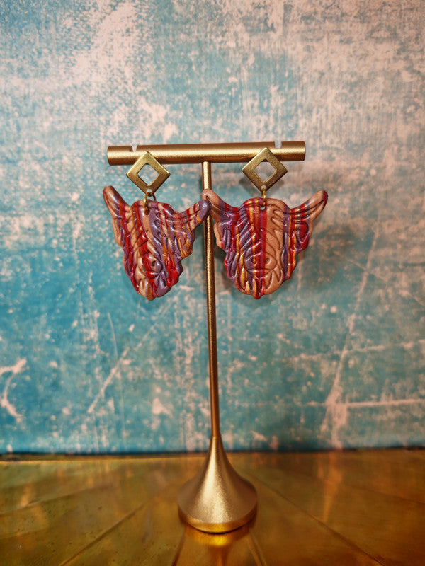 Boucles d'oreilles unique