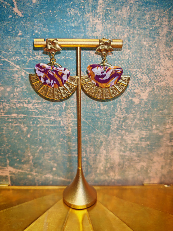 Boucles d'oreilles unique