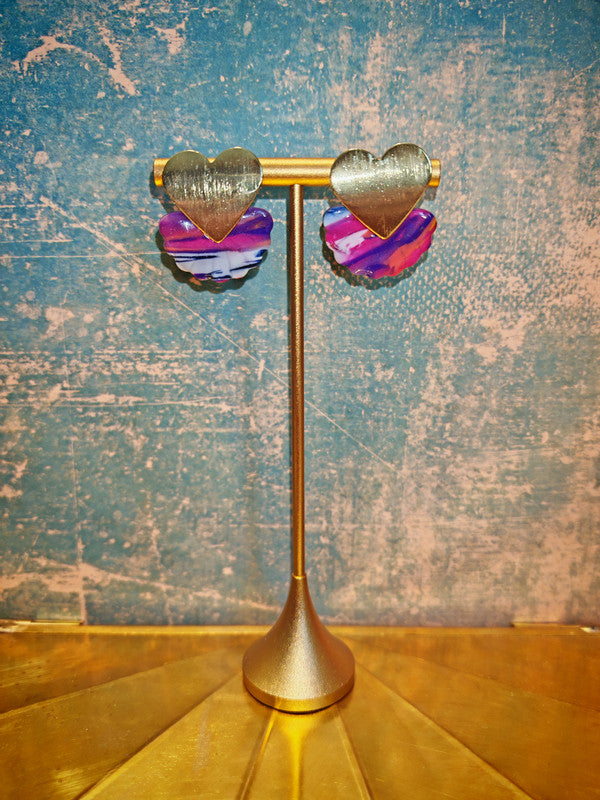 Boucles d'oreilles unique