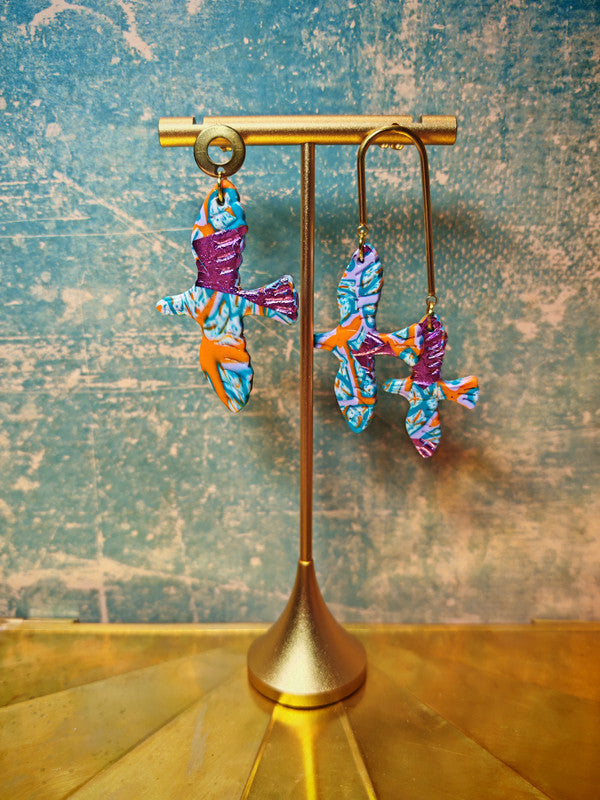 Boucles d'oreilles unique