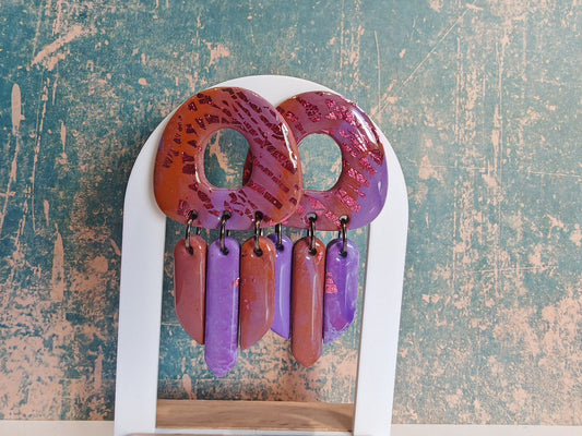 Boucles d'oreilles unique