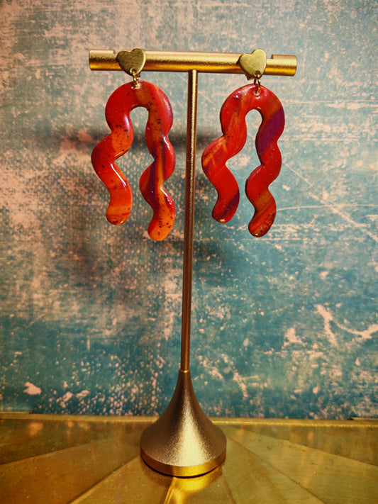 Boucles d'oreilles unique