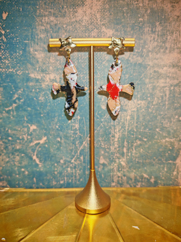 Boucles d'oreilles unique