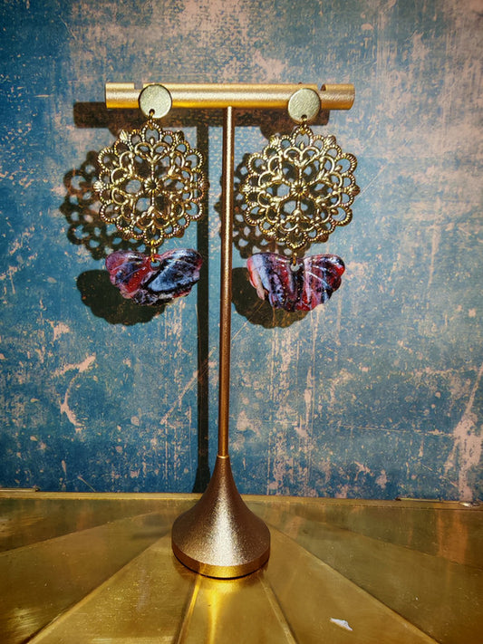 Boucles d'oreilles unique