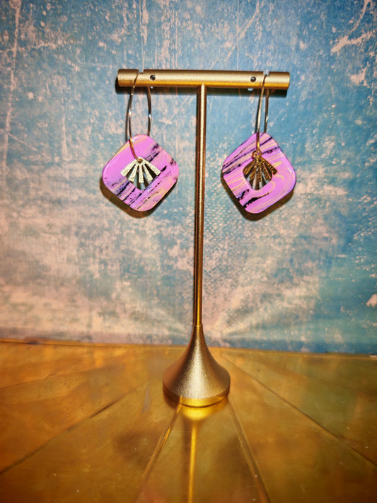 Boucles d'oreilles unique