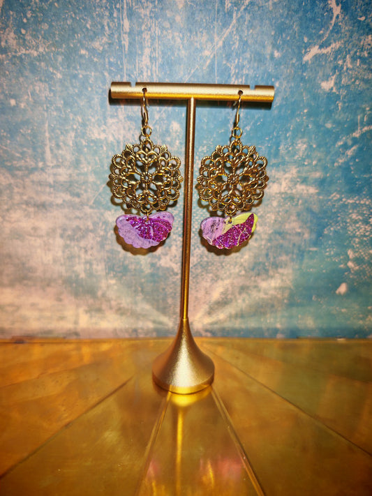 Boucles d'oreilles unique