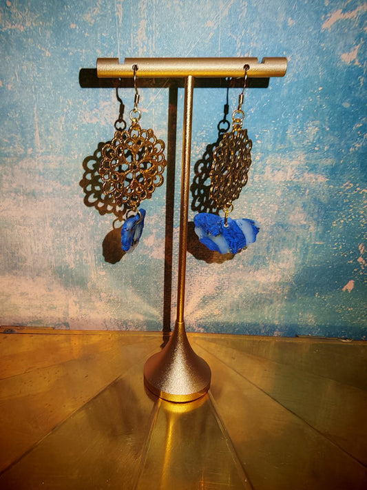 Boucles d'oreilles unique