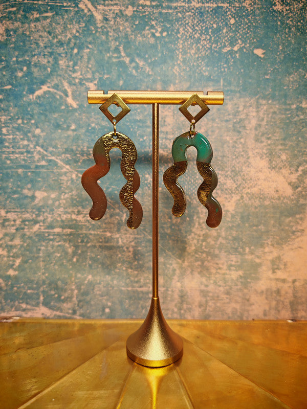 Boucles d'oreilles unique