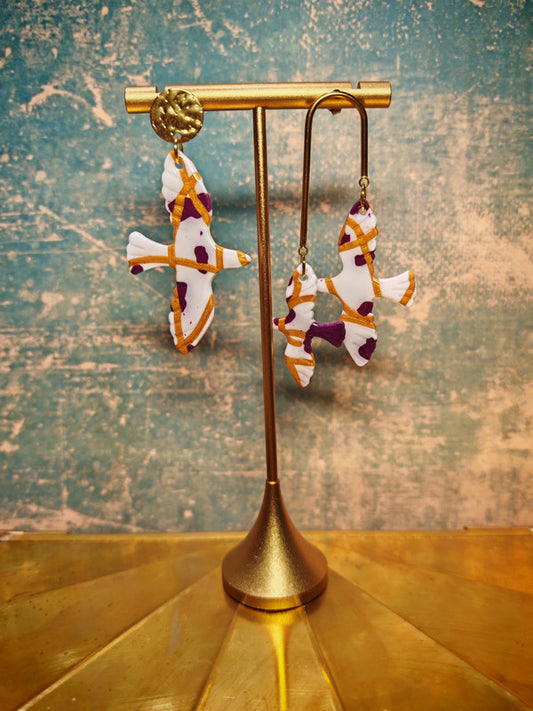 Boucles d'oreilles unique