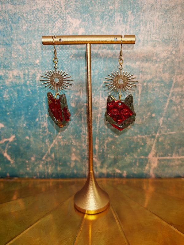 Boucles d'oreilles unique