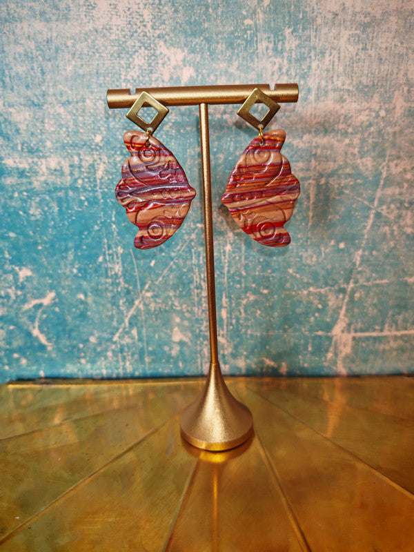 Boucles d'oreilles unique