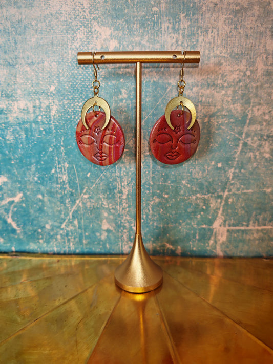 Boucles d'oreilles unique