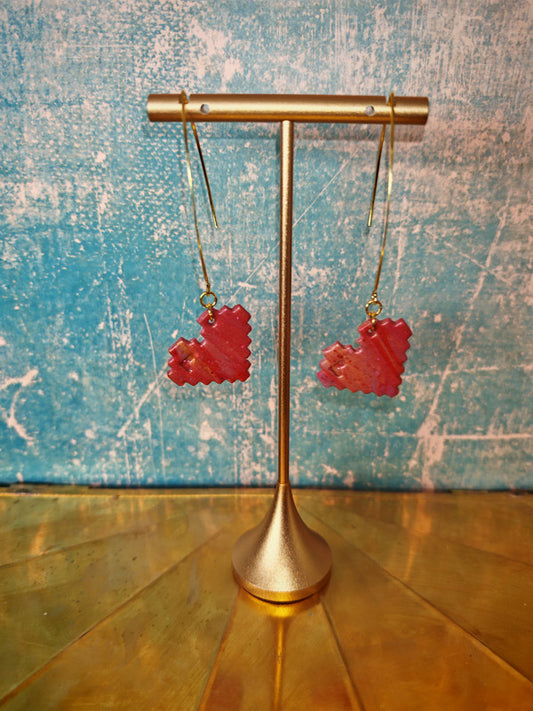 Boucles d'oreilles unique