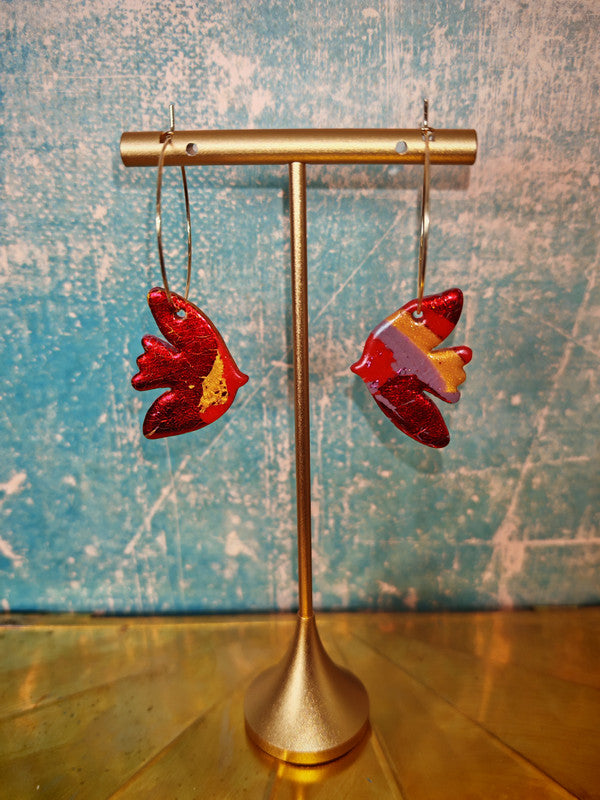 Boucles d'oreilles unique