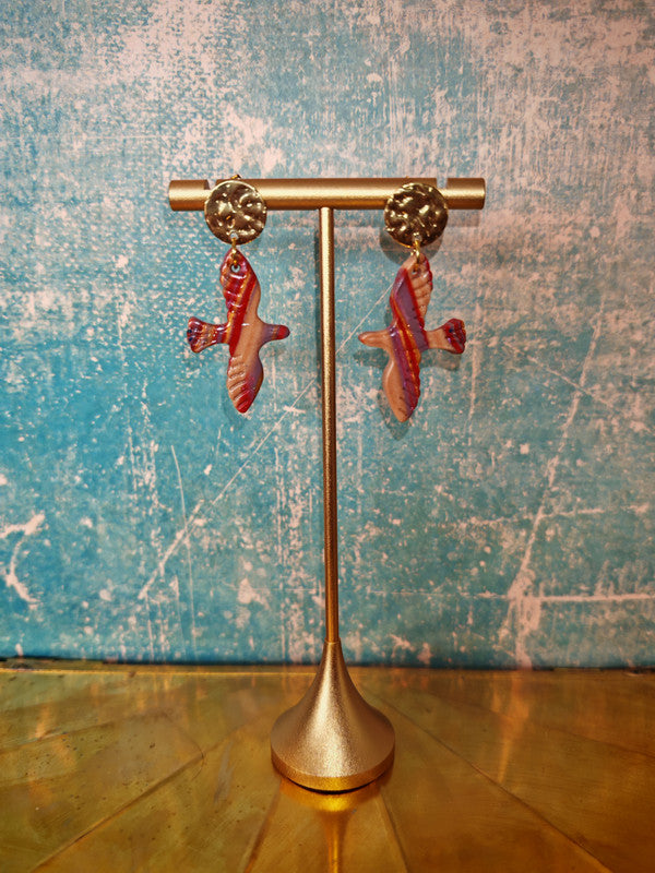 Boucles d'oreilles unique