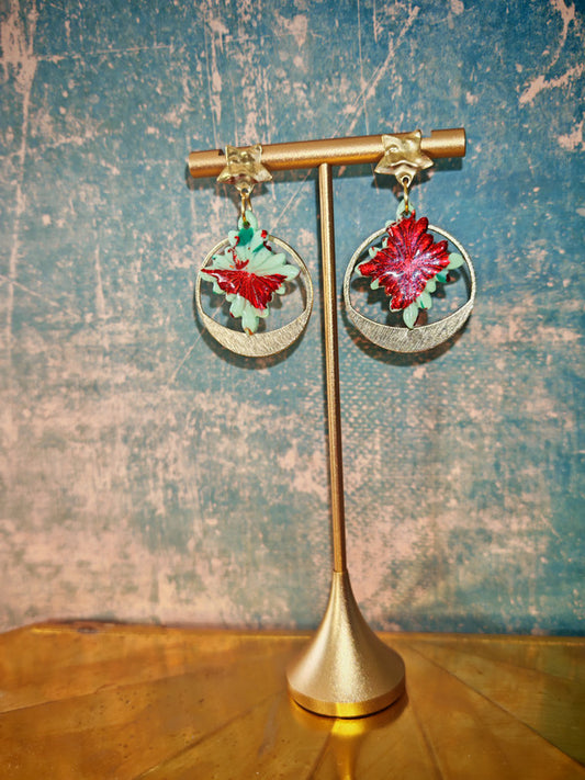 Boucles d'oreilles unique