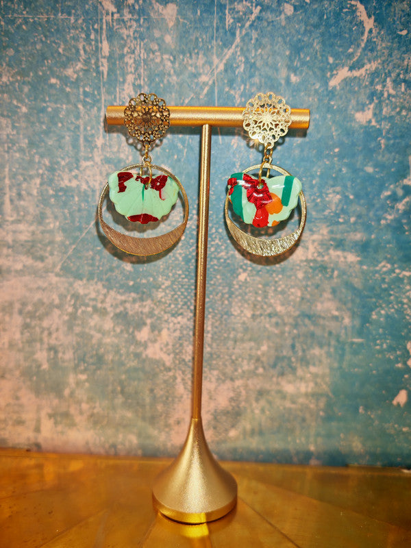 Boucles d'oreilles unique