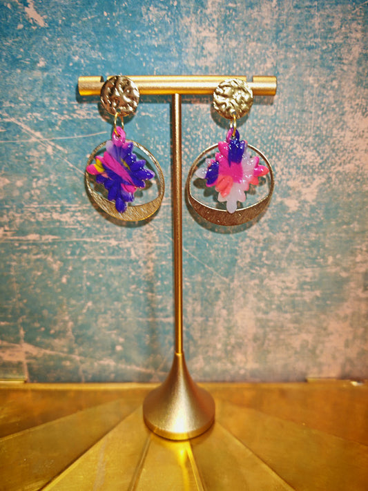 Boucles d'oreilles unique