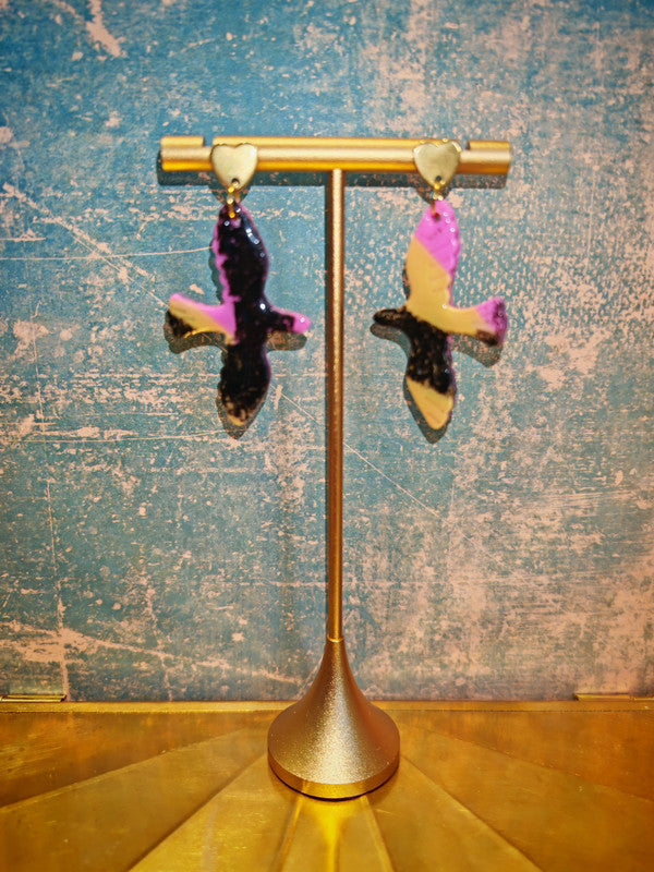 Boucles d'oreilles unique