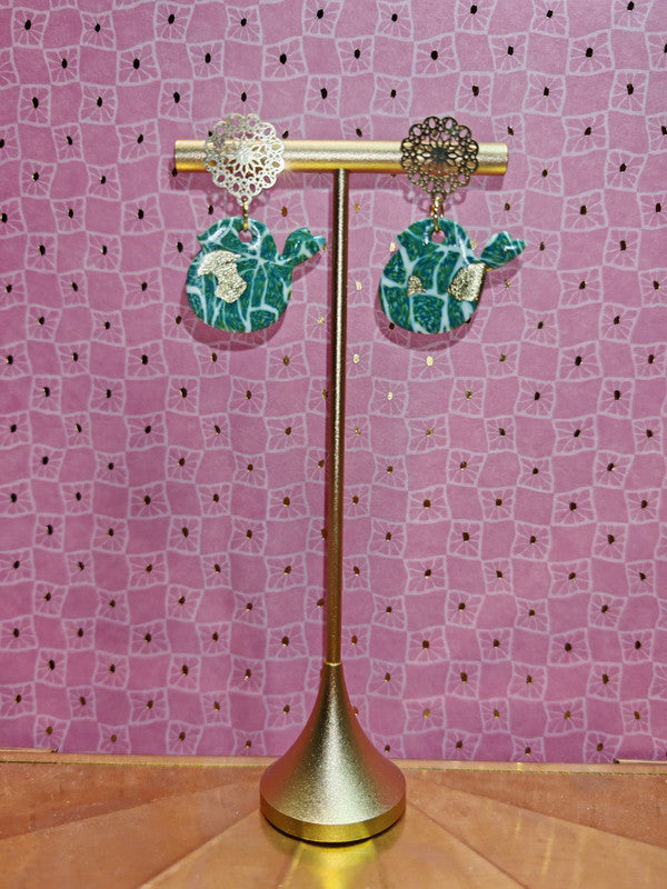 Boucles d'oreilles unique