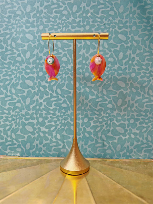 Boucles d'oreilles unique