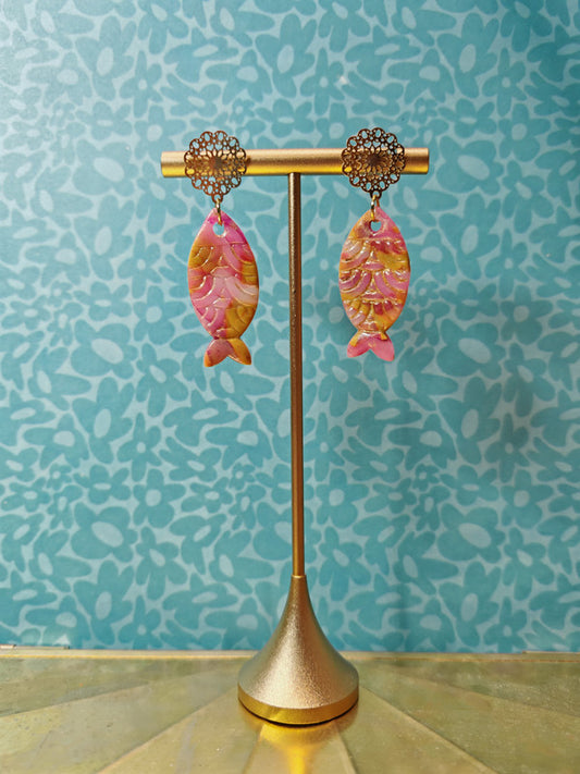 Boucles d'oreilles unique